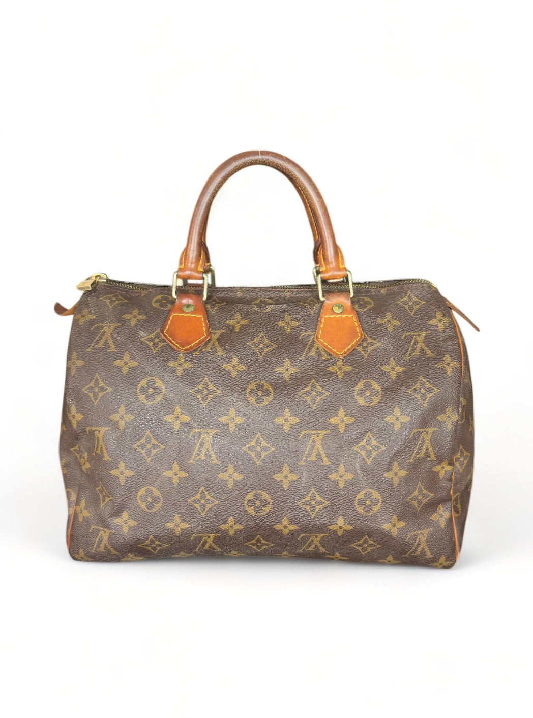 Louis Vuitton Speedy 30 Handtasche Monogram Braun