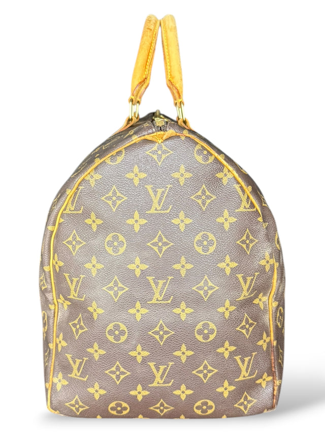 Louis Vuitton Keepall 50 Reisetasche Weekender Tasche Monogram Braun
