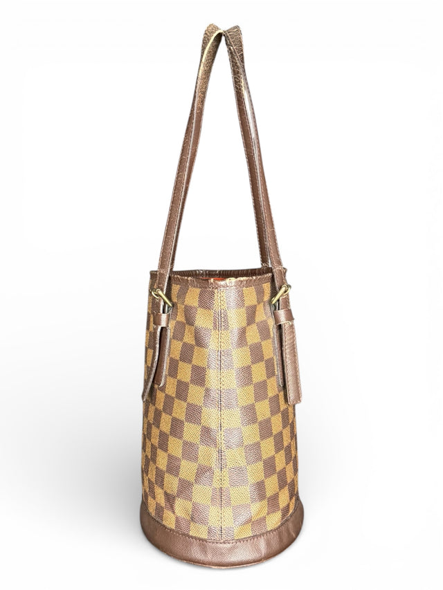 Louis Vuitton Bucket PM Mini Handtasche Damier Ebene