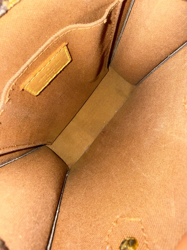 Louis Vuitton Mini Nano Sac Plat Petit Handtasche Crossbody Umhängetasche