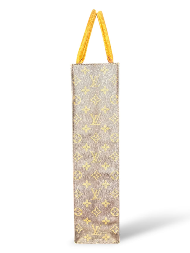 Louis Vuitton Sac Plat Handtasche Tote Bag Shopper Monogram Braun