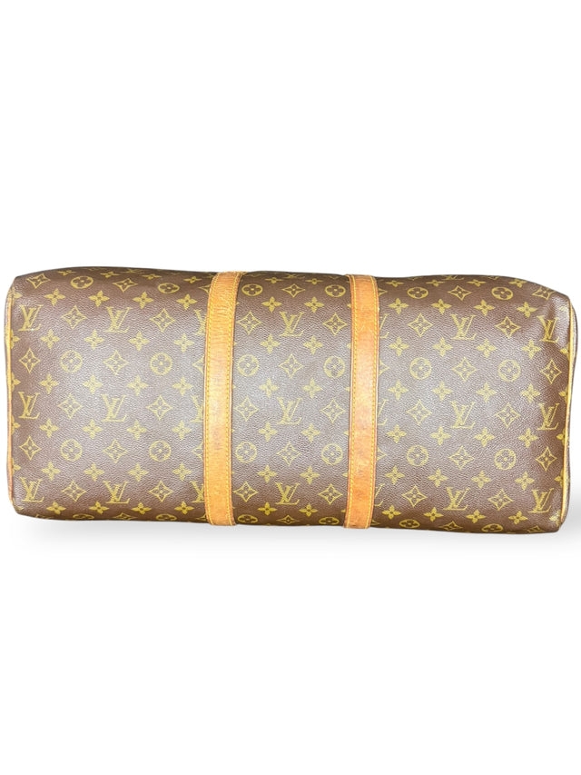 Louis Vuitton Keepall 50 Reisetasche Weekender Tasche Monogram Braun