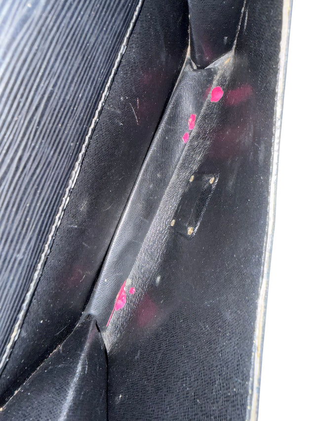 Louis Vuitton Monceau Metis Handtasche Crossbody Umhängetasche Epi Leder Schwarz