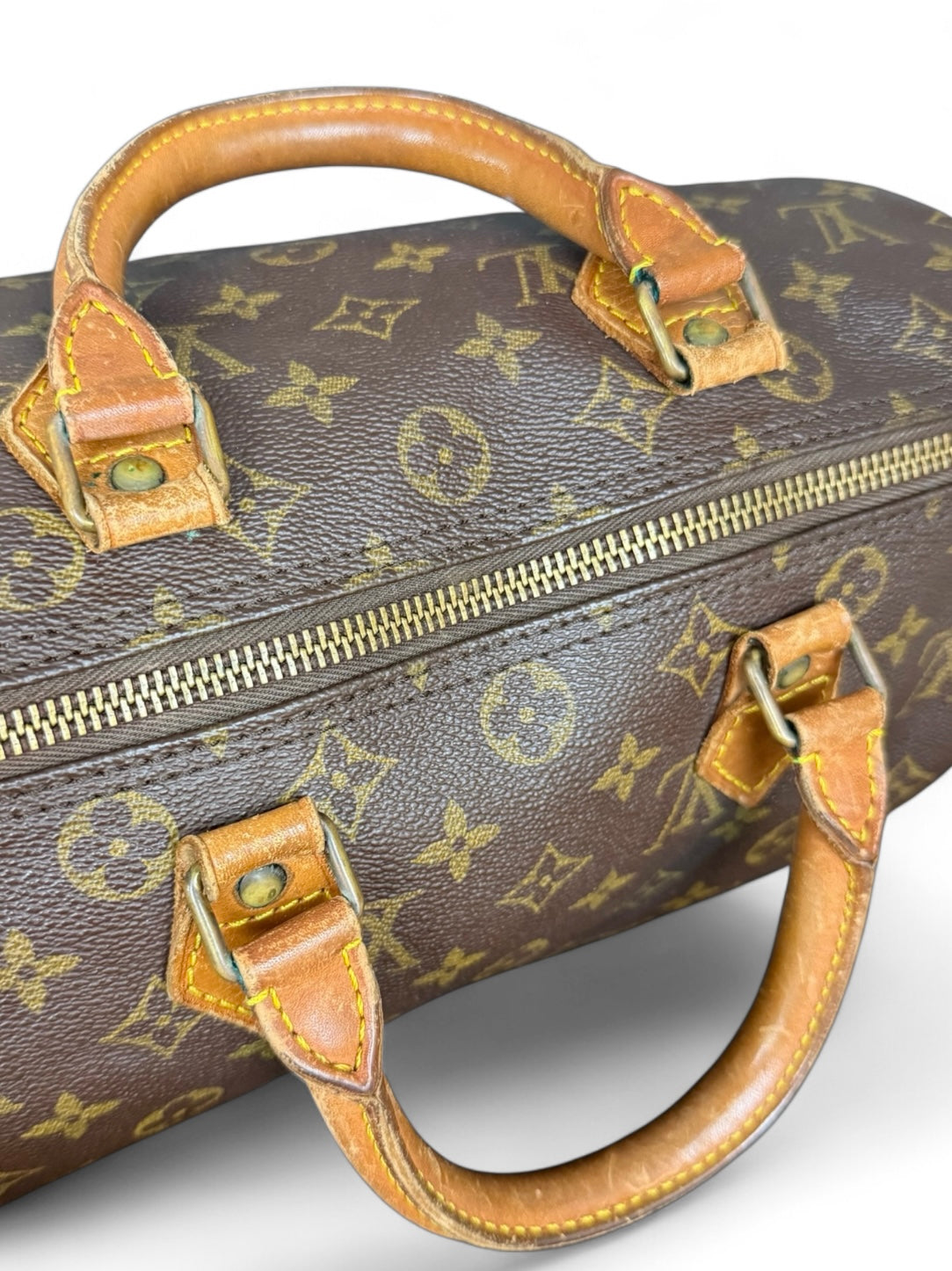 Louis Vuitton Speedy 30 Handtasche Monogram Braun