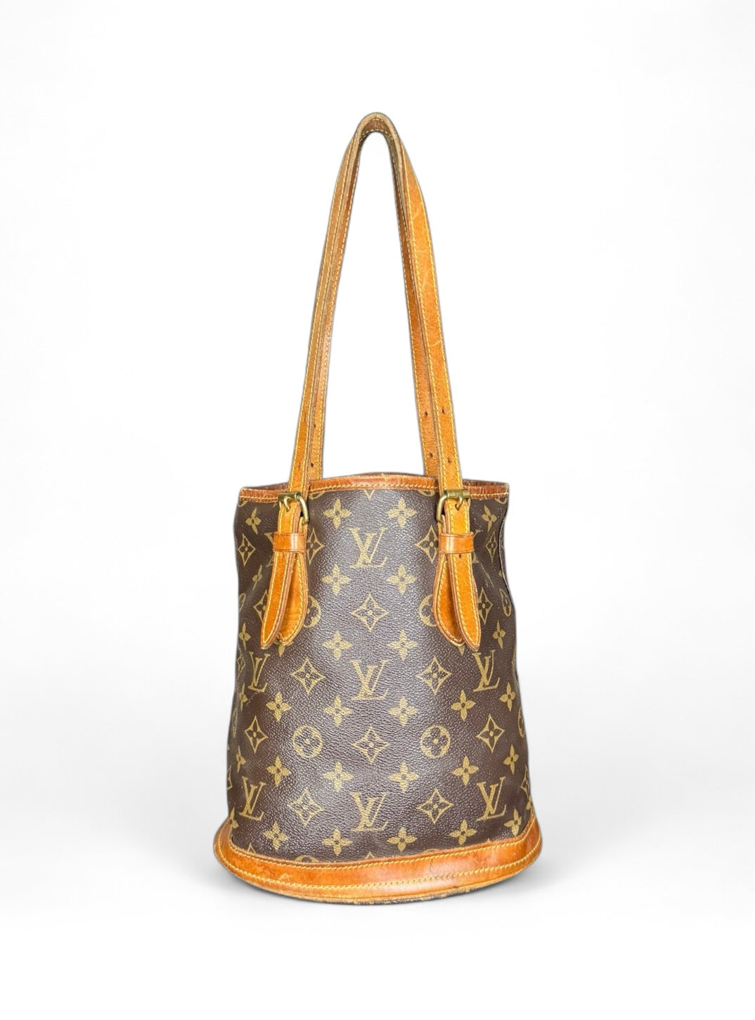 Louis Vuitton Bucket PM Mini Handtasche Monogram Braun