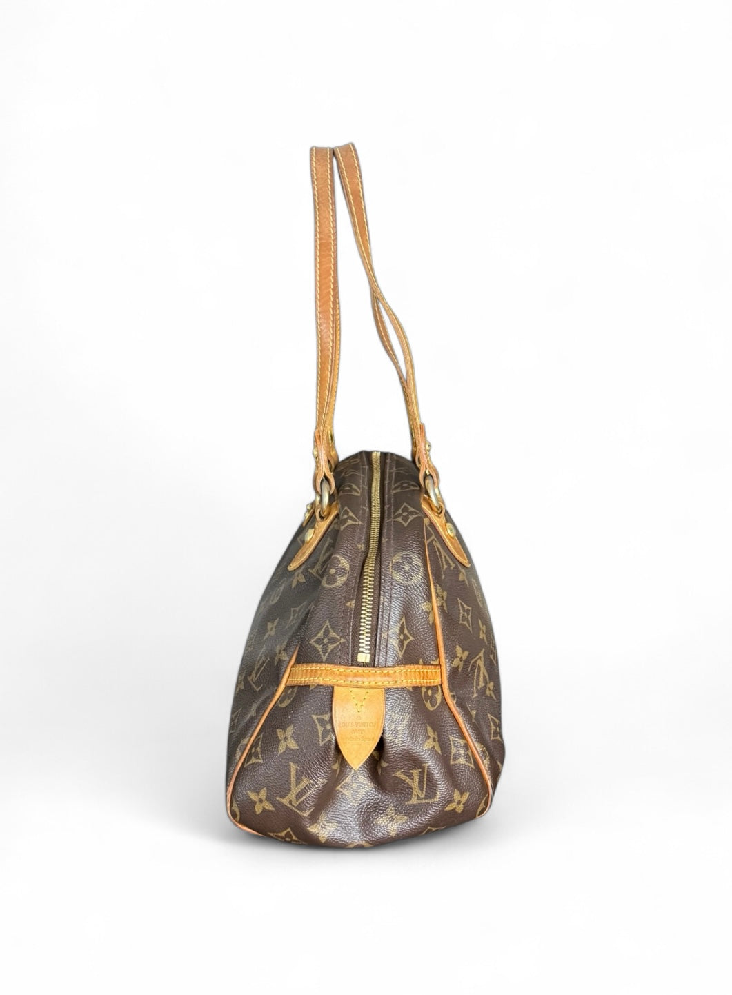 Louis Vuitton Montorgueil PM Handtasche Schultertasche Monogram Braun
