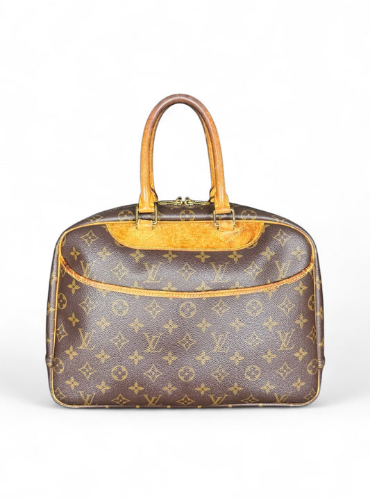 Louis Vuitton Deauville Handtasche Monogram Braun