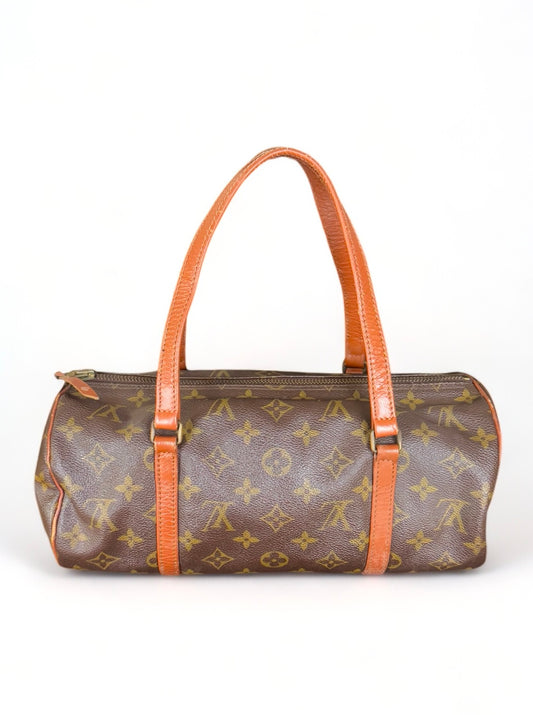Louis Vuitton Papillon 30 Handtasche Monogram Braun