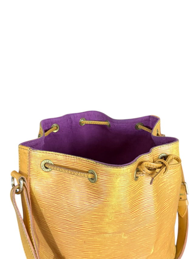 Louis Vuitton Sac Noe Petit Handtasche Epi Leder Gelb