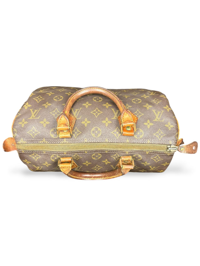 Louis Vuitton Speedy 30 Handtasche Monogram Braun