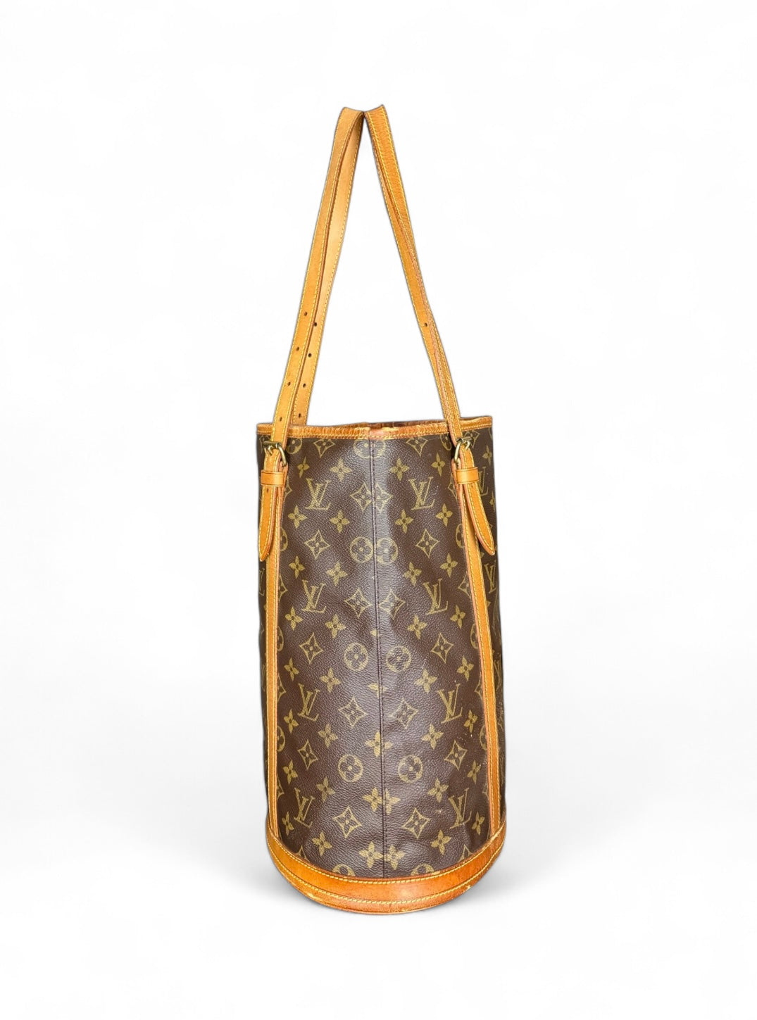 Louis Vuitton Bucket GM Handtasche Shopper Monogram Braun
