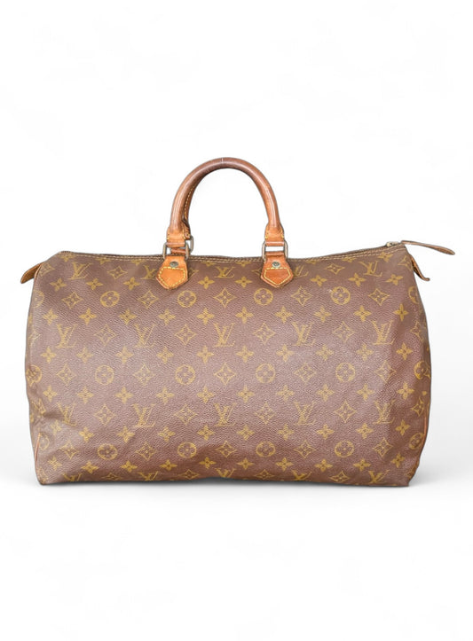 Louis Vuitton Speedy 40 Handtasche Monogram Braun