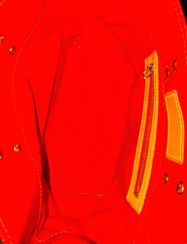 Louis Vuitton Reade PM Handtasche Vernis Monogram Rot