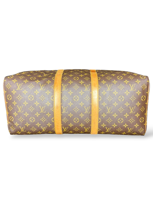 Louis Vuitton Keepall 50 Reisetasche Weekender Tasche Monogram Braun
