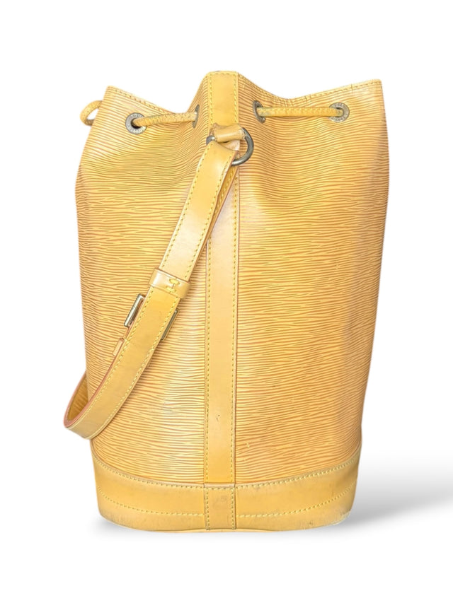 Louis Vuitton Sac Noe Grande Handtasche Epi Leder Gelb