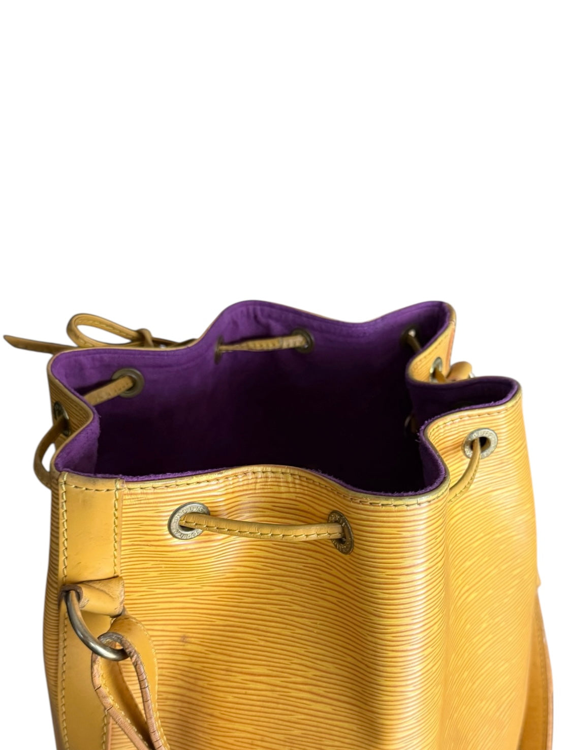 Louis Vuitton Sac Noe Grande Handtasche Epi Leder Gelb
