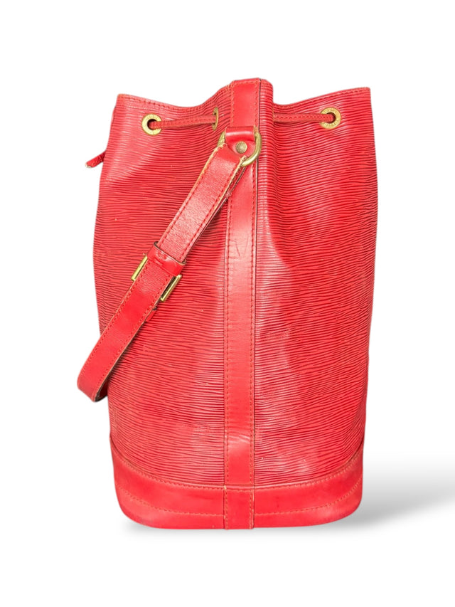 Louis Vuitton Sac Noe Grande Handtasche Epi Leder Rot