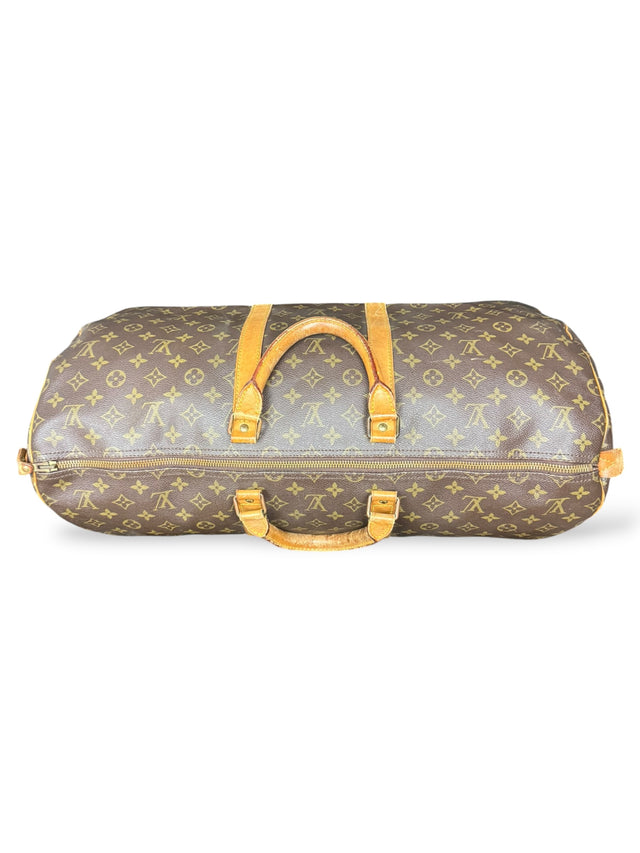 Louis Vuitton Keepall 55 Reisetasche Weekender Tasche Monogram Braun