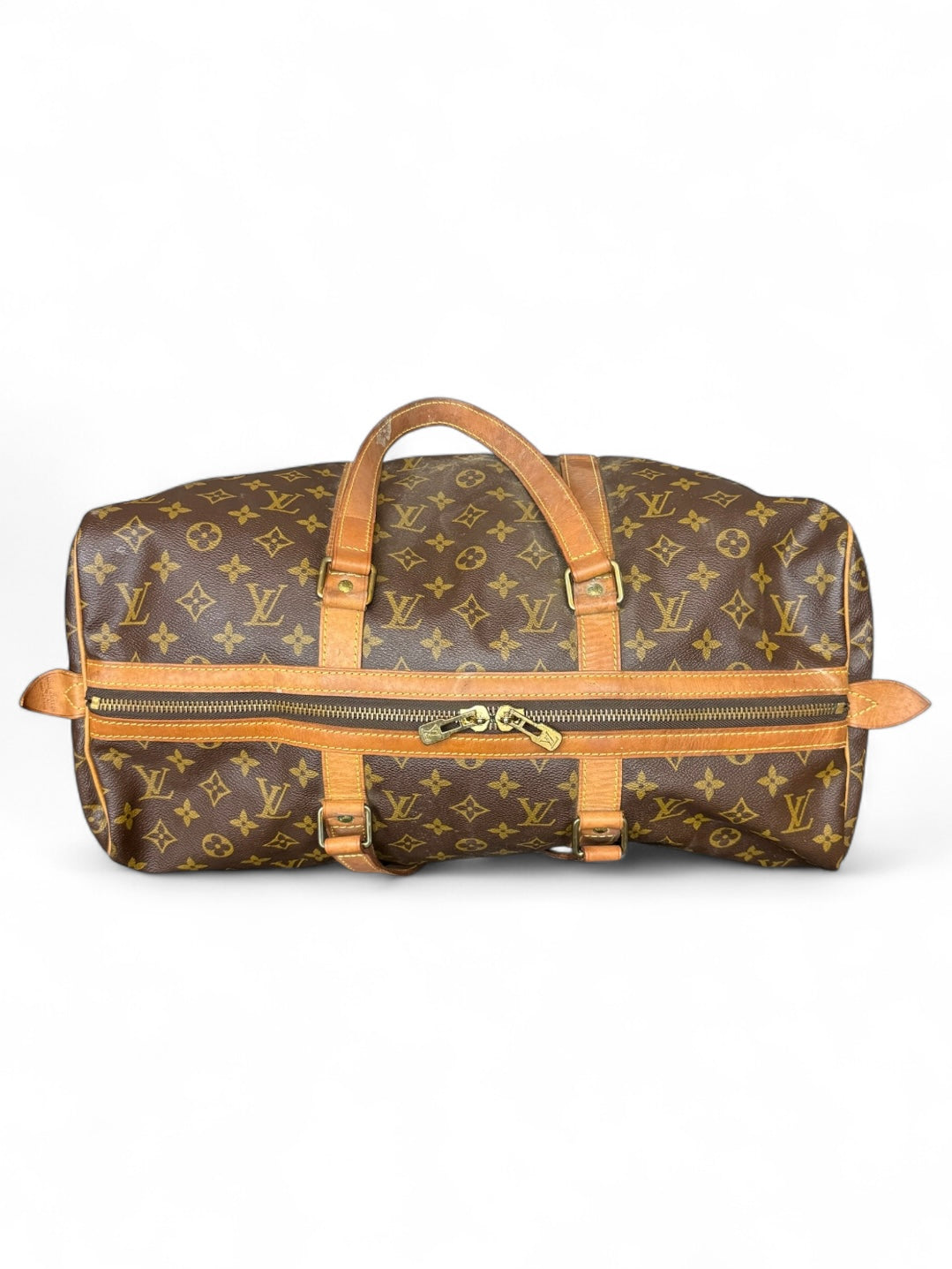 Louis Vuitton Sac Souple 45 Reisetasche Weekender Keepall Monogram Braun