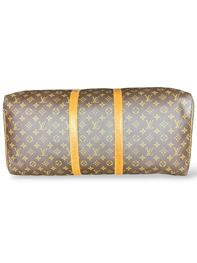 Louis Vuitton Keepall 55 Reisetasche Weekender Tasche Monogram Braun