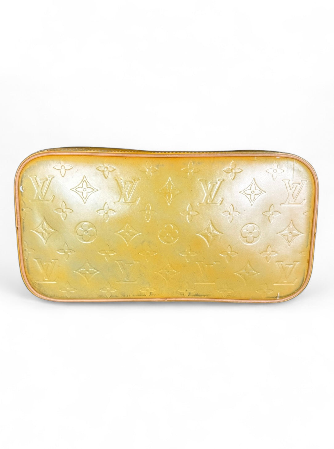 Louis Vuitton Houston Handtasche Vernis Monogram Gelb