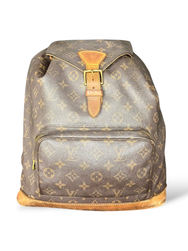 Louis Vuitton Montsouris GM Rucksack Tasche Monogram Braun