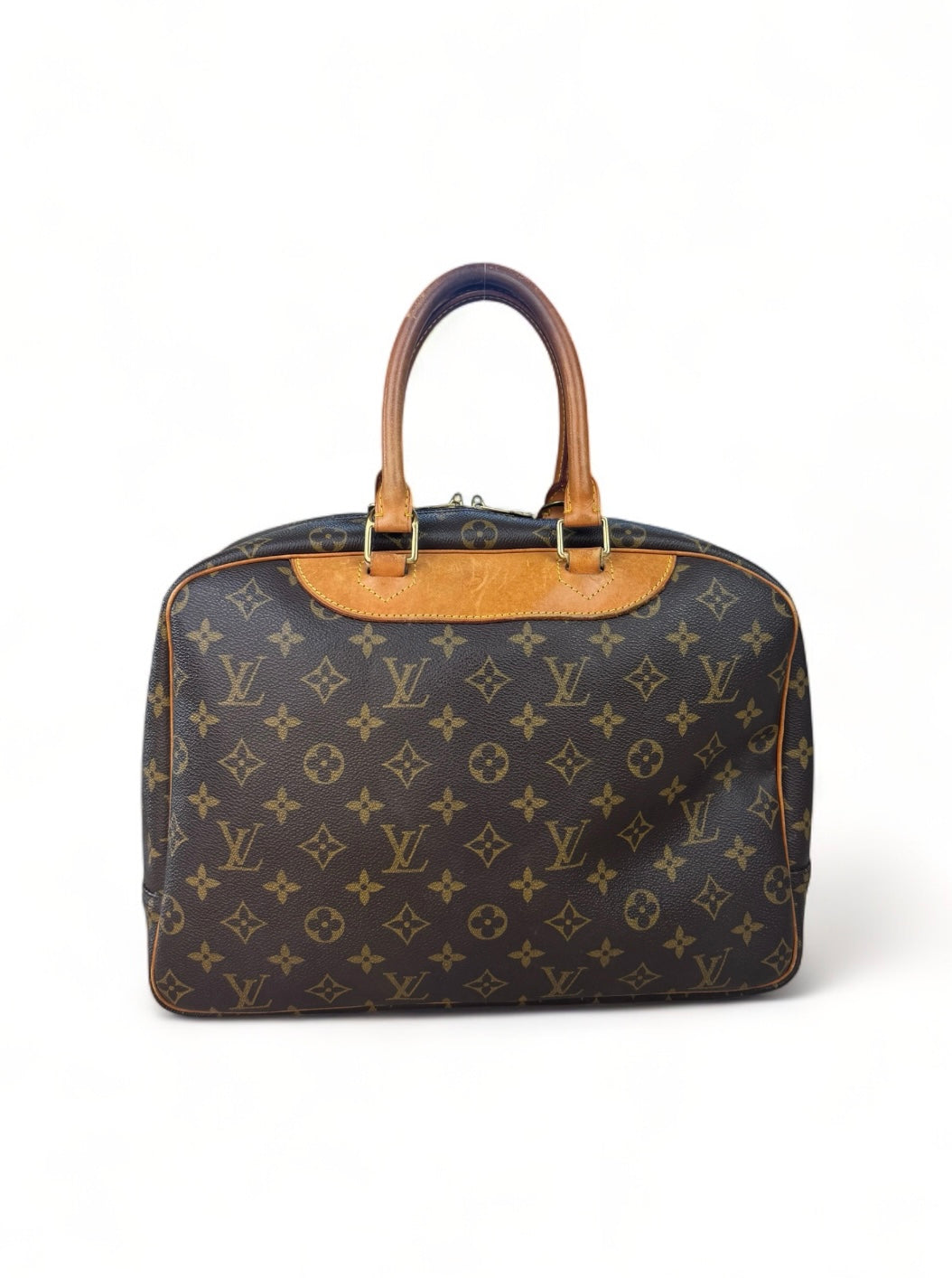 Louis Vuitton Deauville Handtasche Monogram Braun