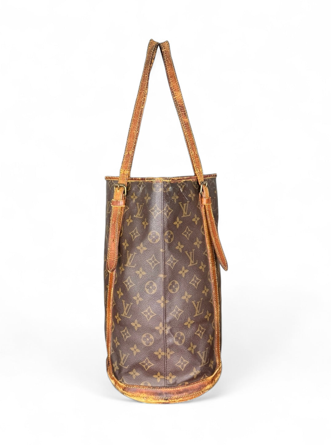 Louis Vuitton Bucket GM Handtasche Shopper Monogram Braun