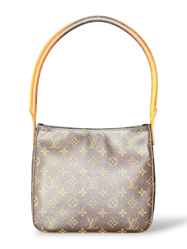 Louis Vuitton Mini Looping MM Handtasche Monogram Braun