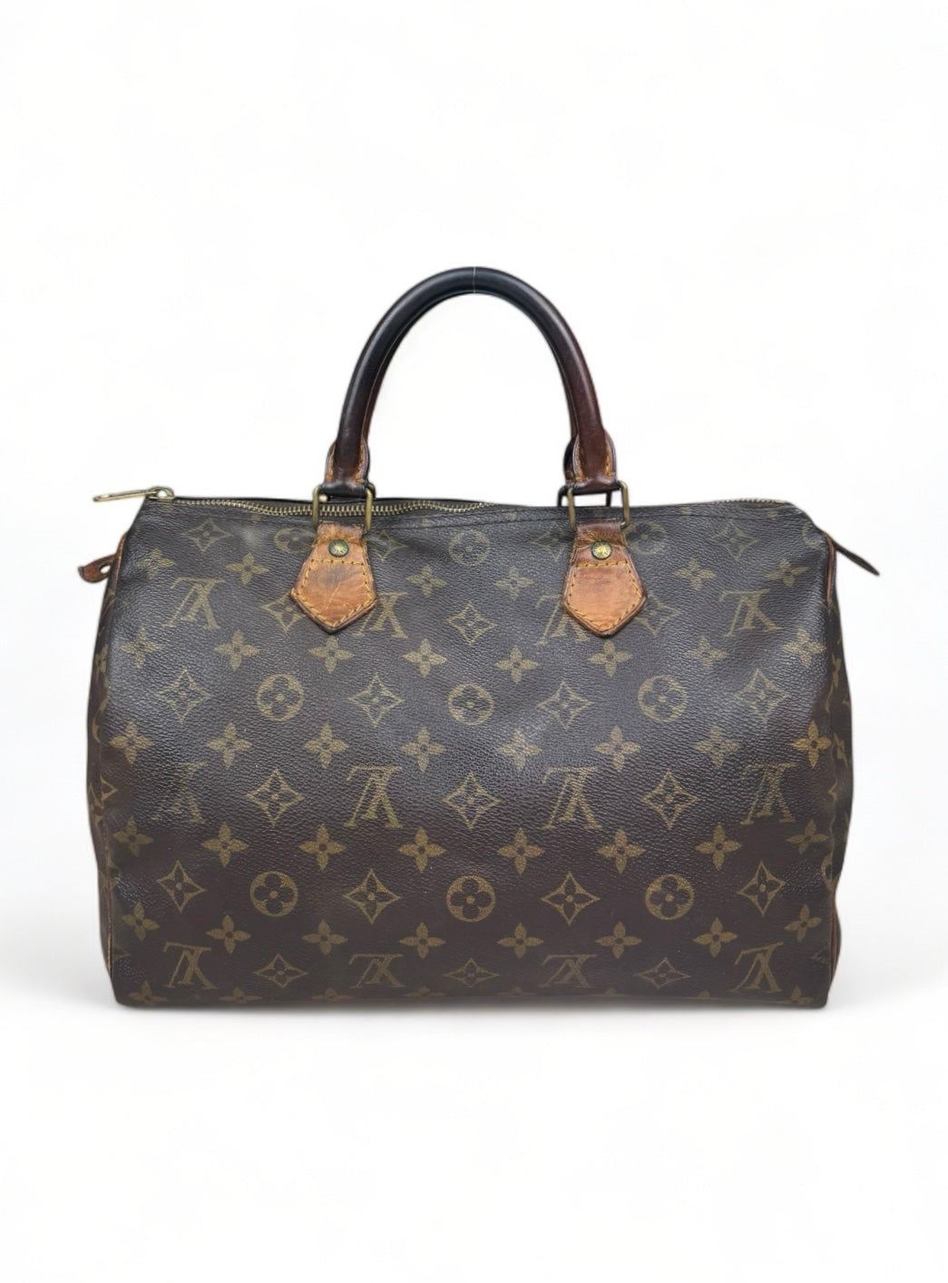 Louis Vuitton Speedy 30 Handtasche Monogram Braun