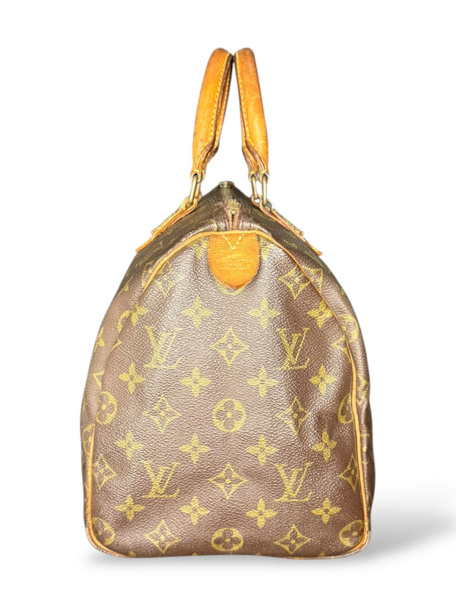 Louis Vuitton Speedy 30 Handtasche Monogram Braun