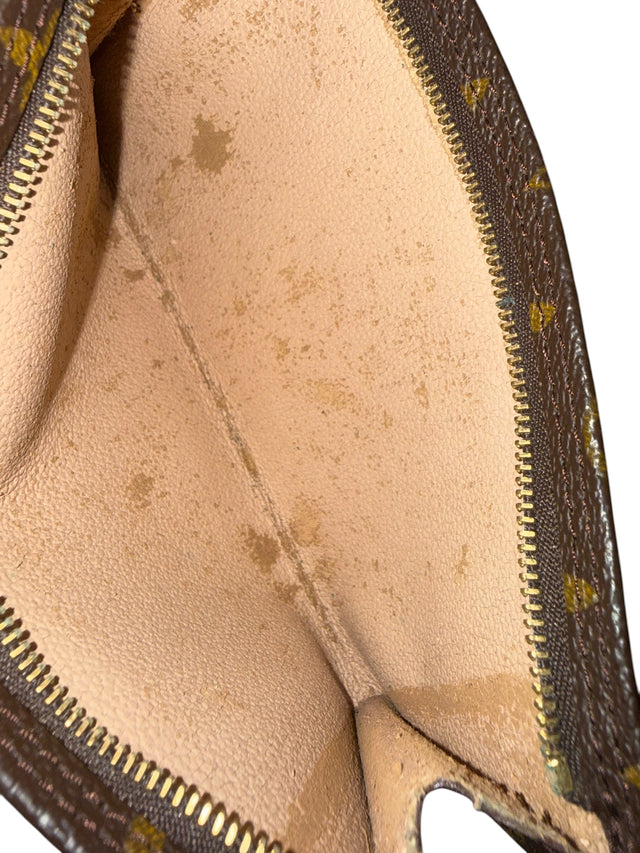 Louis Vuitton Pochette Accessoires Handtasche Baguette Monogram Braun