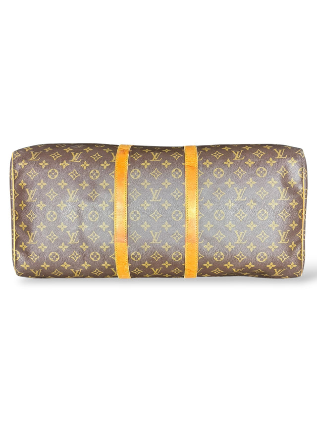 Louis Vuitton Keepall 55 Reisetasche Weekender Tasche Monogram Braun