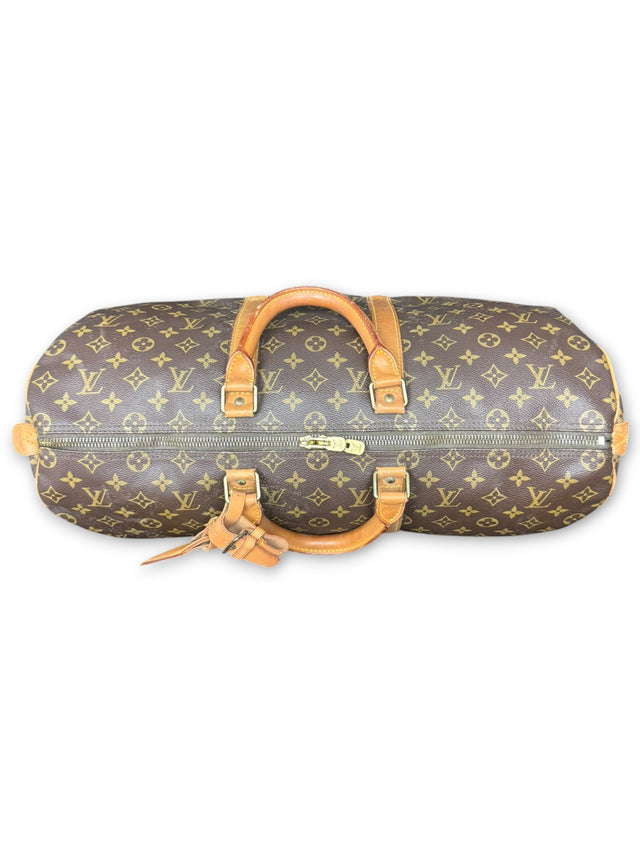 Louis Vuitton Keepall 50 Reisetasche Weekender Tasche Monogram Braun