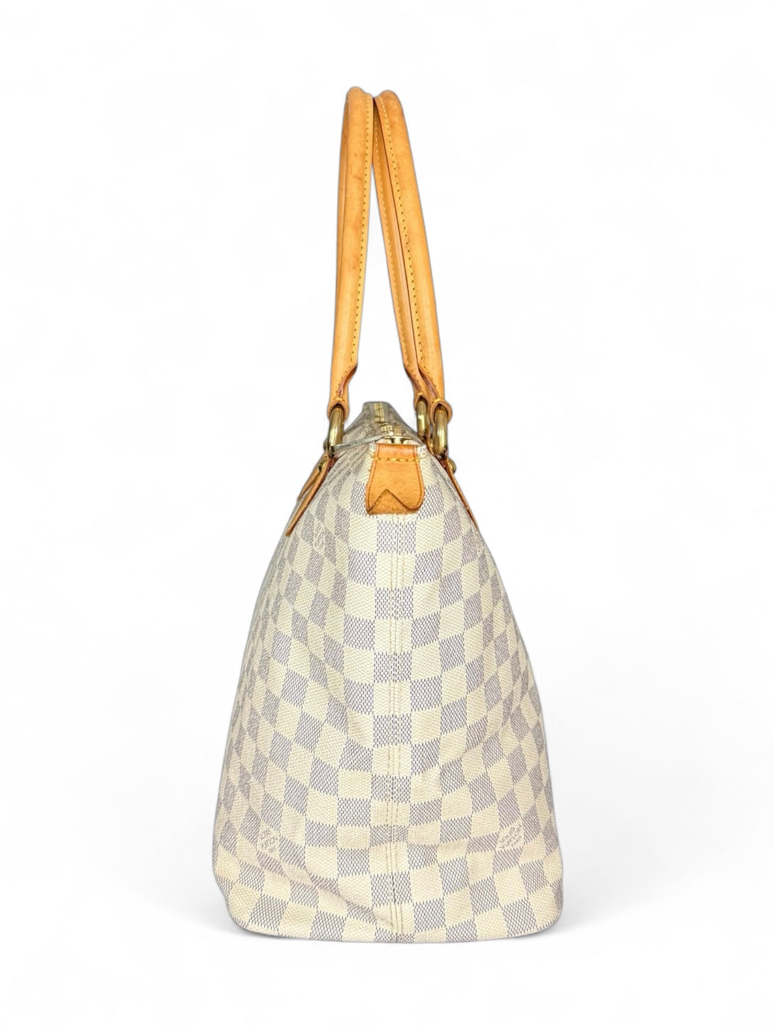 Louis Vuitton Saleya MM Handtasche Shopper Damier Azur