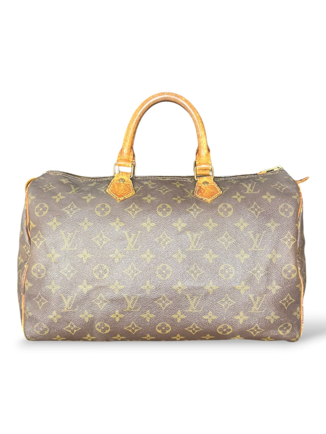 Louis Vuitton Speedy 35 Handtasche Monogram Braun
