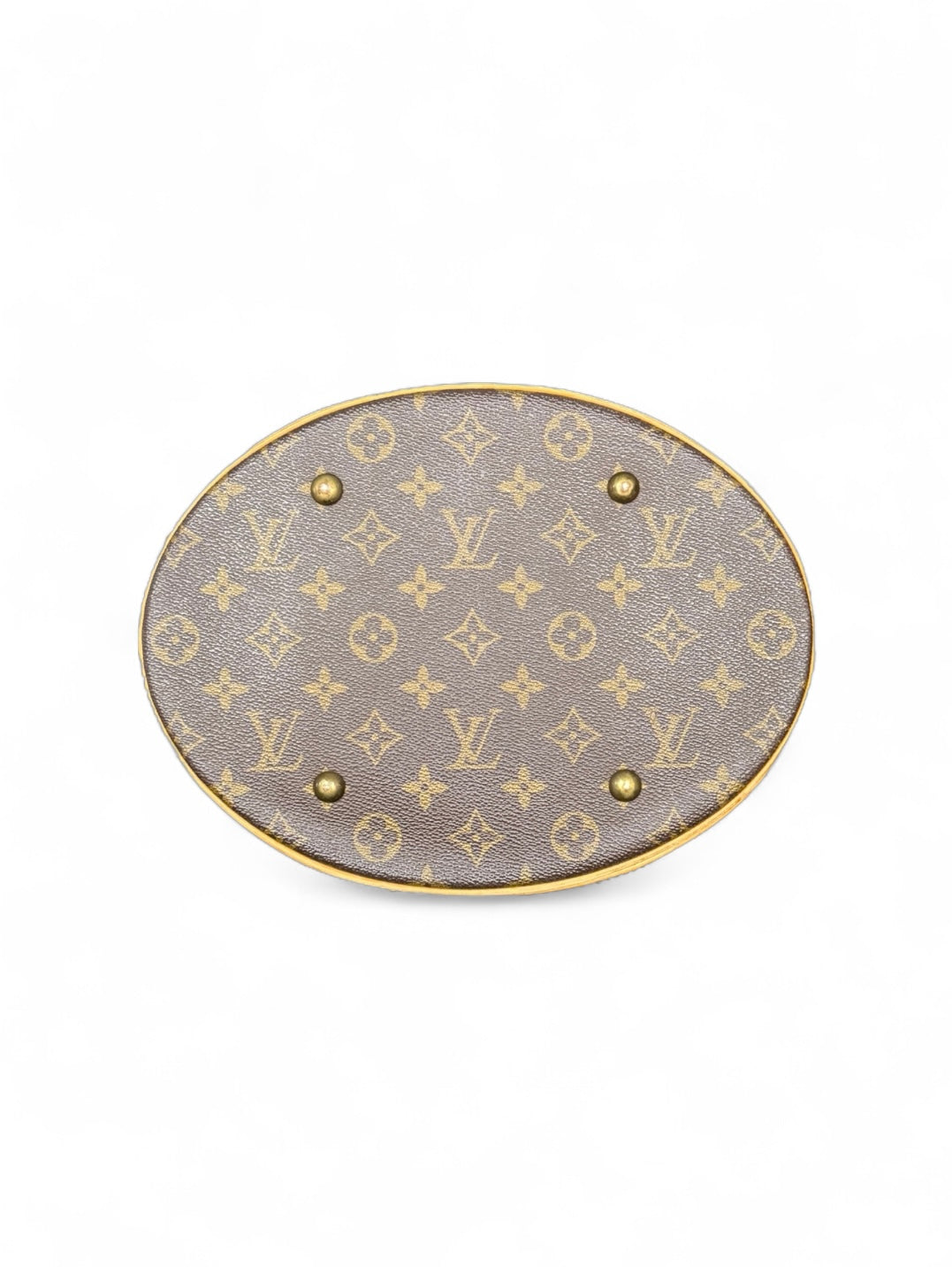 Louis Vuitton Bucket GM Handtasche Shopper Monogram Braun