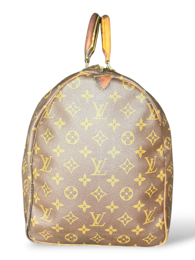 Louis Vuitton Keepall 50 Reisetasche Weekender Tasche Monogram Braun