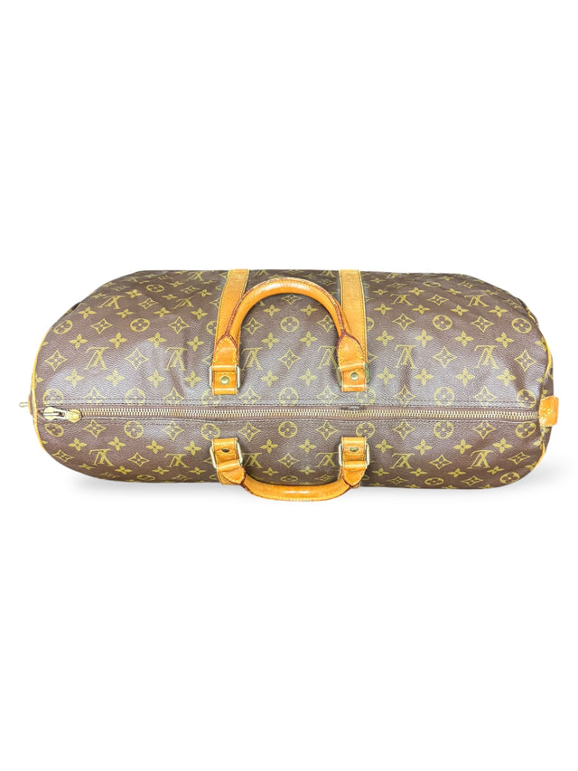 Louis Vuitton Keepall 50 Reisetasche Weekender Tasche Monogram Braun