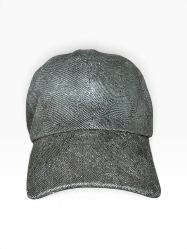 Louis Vuitton Cap Mütze Denim Schwarz