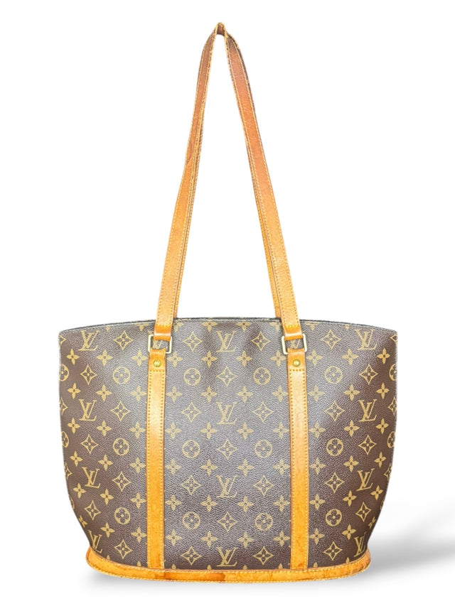 Louis Vuitton Babylone Handtasche Shopper Monogram Braun