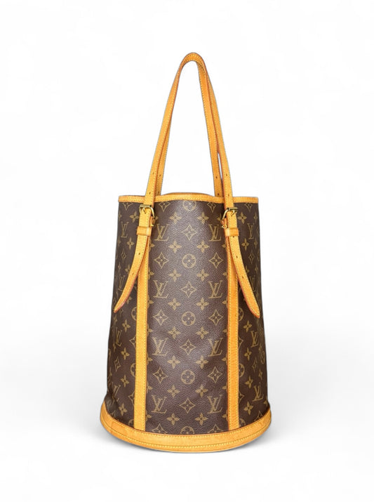 Louis Vuitton Bucket GM Handtasche Shopper Monogram Braun