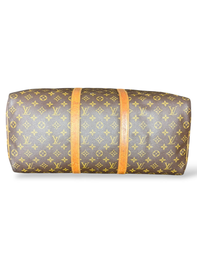 Louis Vuitton Keepall 50 Reisetasche Weekender Tasche Monogram Braun