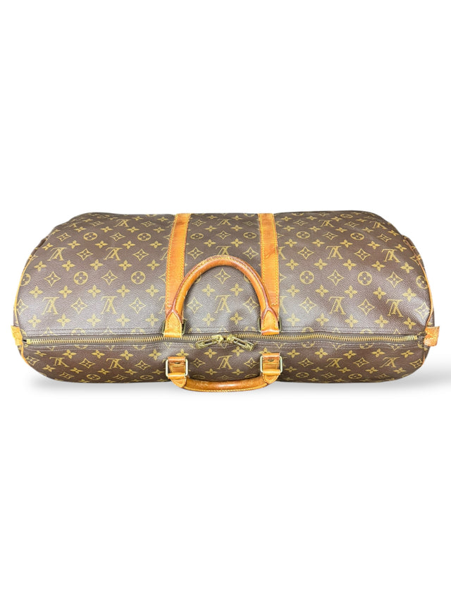 Louis Vuitton Keepall 55 Reisetasche Weekender Tasche Monogram Braun