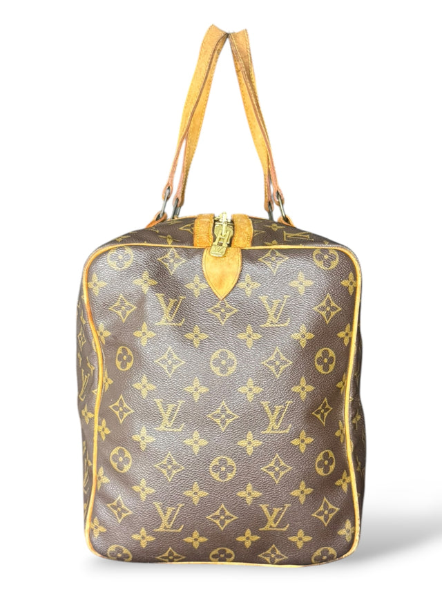 Louis Vuitton Sac Souple 45 Reisetasche Weekender Keepall Monogram Braun