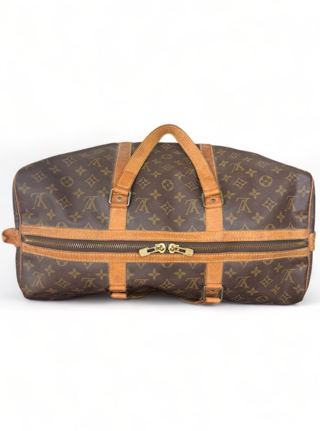 Louis Vuitton Sac Souple 45 Reisetasche Weekender Keepall Monogram Braun