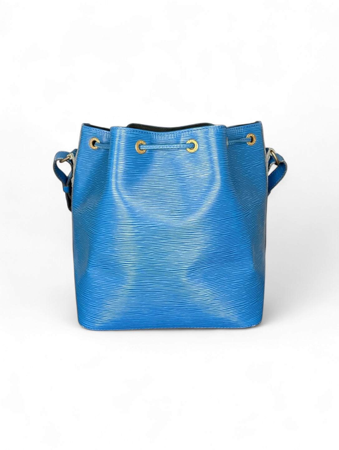 Louis Vuitton Sac Noe Petit Handtasche Epi Leder Blau