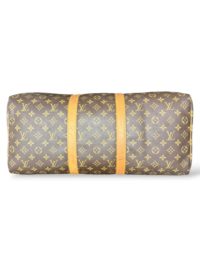 Louis Vuitton Keepall 50 Reisetasche Weekender Tasche Monogram Braun