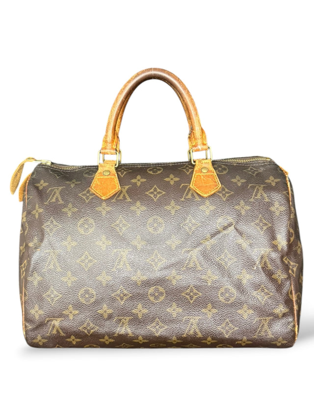 Louis Vuitton Speedy 30 Handtasche Monogram Braun