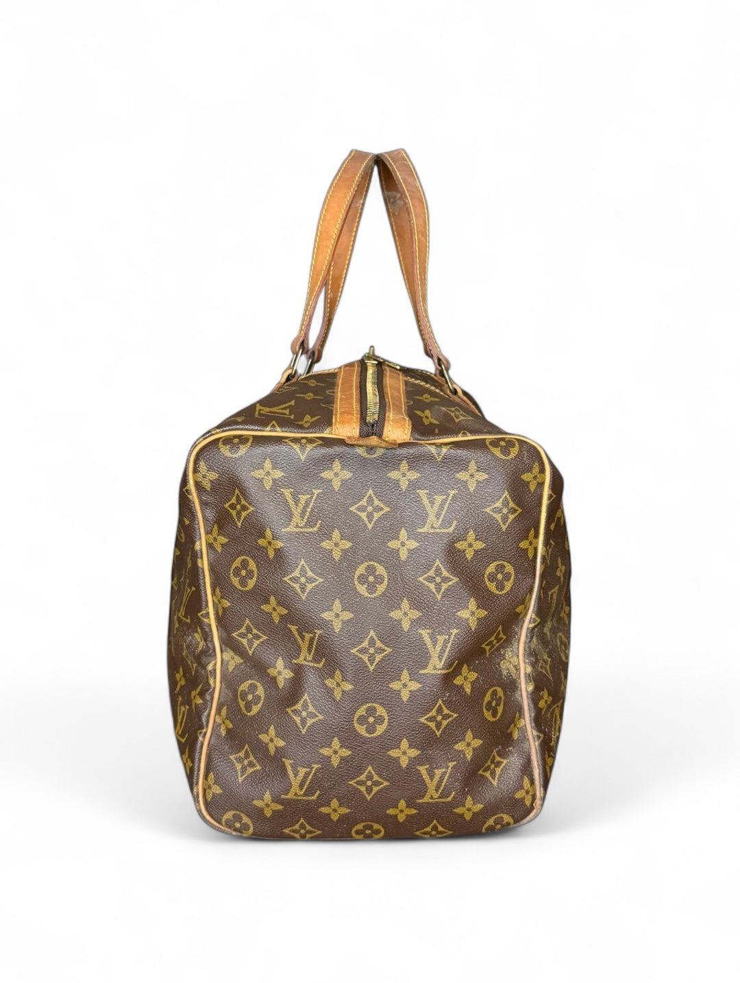 Louis Vuitton Sac Souple 45 Reisetasche Weekender Keepall Monogram Braun